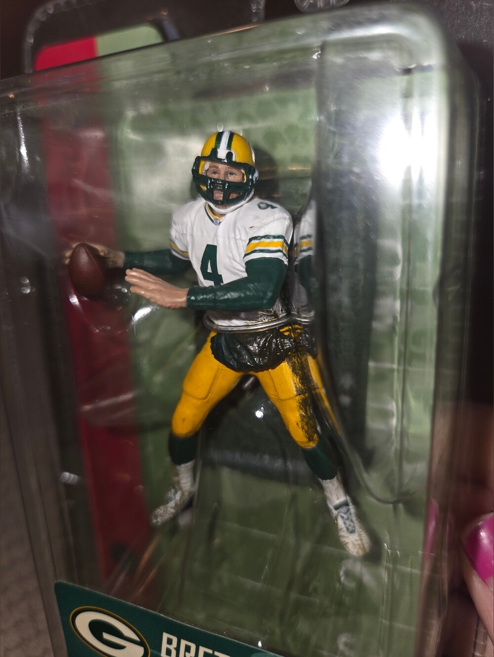 New McFarlane Sports Picks NFL Brett Favre 2nd Ed. Packers Figure 2005 - Picture 15 of 16